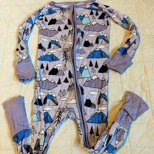 Little Sleepies Mountain Zippy 12-18 Months VGUC